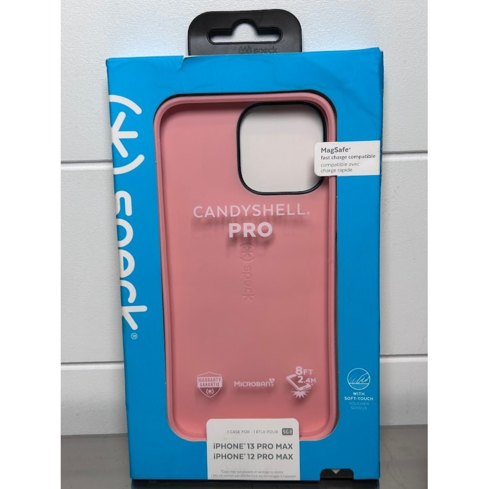 Speck CandyShell Pro iPhone 13 Pro Max / 12 Pro Max Pink Case MagSafe New
